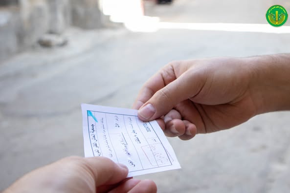 💚الانتهاء من توزيع المساعدات المالية والعينية لشهر 7 للمدرجين والأيتام في الجمعية